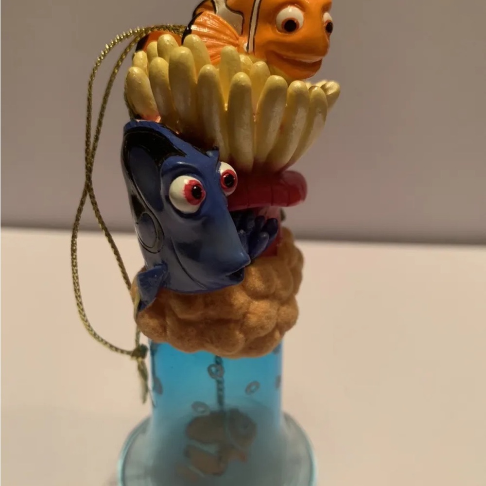Disney’s Finding Nemo glass bell ornament, unique exclusive collectible